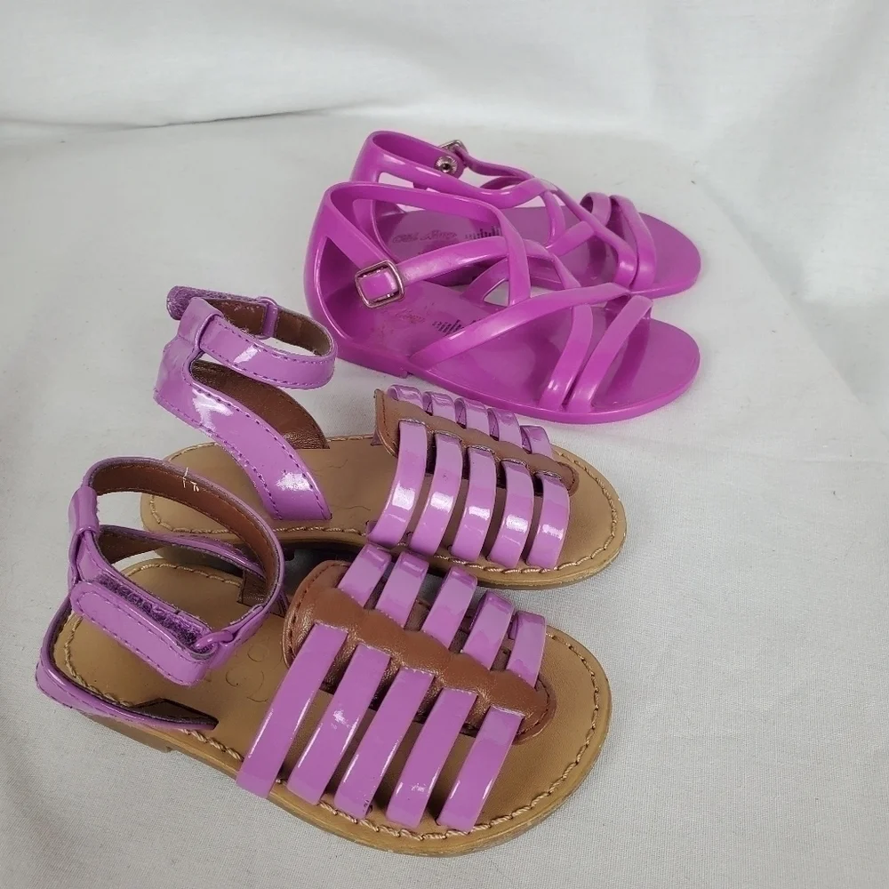 Toddler sz 5 sandals Lot Old Navy, Crazy 8